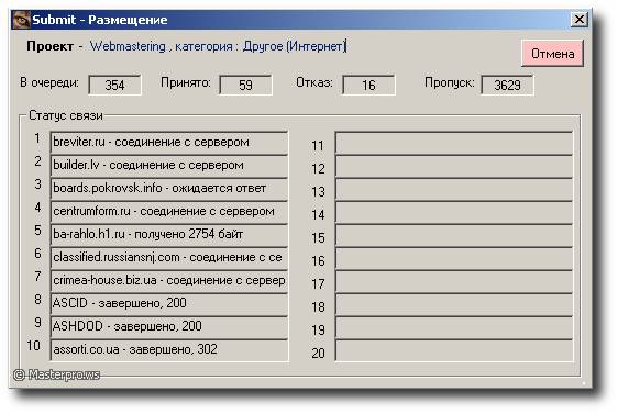 Pantera. Идет размещение объявлений