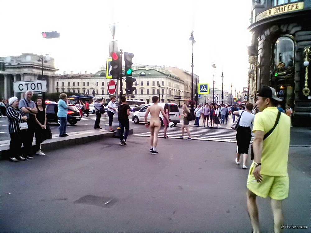 invisible man on Nevsky