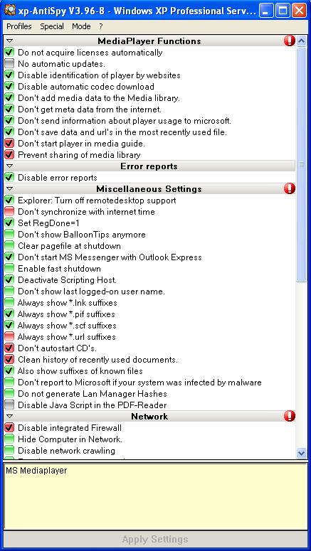 XP Antispy